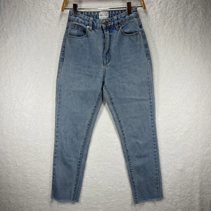 Abrand Jeans Damen 6/24 Blau 94 High Slim Waist Light Wash Regular Fit Denim - Bild 1 von 12