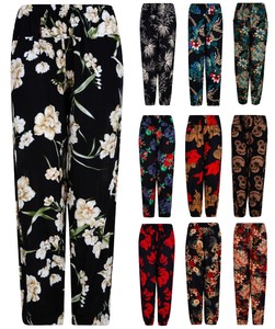 Ladies Floral Trousers for Women for 