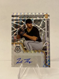 2022 Panini Mosaic Zach Thompson RC Rookie Prizm AUTO Card #RAM-ZT - Picture 1 of 2