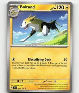 Pokemon Boltund • Uncommon • 059/162 Temporal Forces - Picture 1 of 1