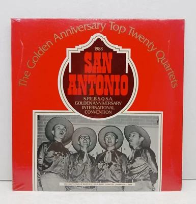 The Golden Anniversary Top Twenty Quartets 1988 San Antonio Vinyl 2 LP Sealed - Image 1 of 4