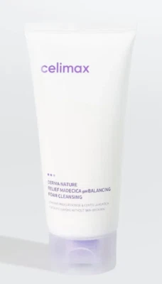 Limpiador de espuma equilibradora de pH Celimax Derma Nature Relief Madecica 150 ml Foto 1 de 2