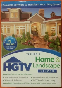 Nova Development HGTV Home & Landscape Silver Software Version 3 - Picture 1 of 2