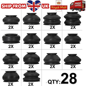 28x Multipack Ball Joint Boot Suspension Steering Dust Cover Tie Rod Linkage Set