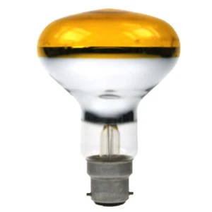 Reflector Spot R80 240V 60W B22D Yellow - Picture 1 of 2