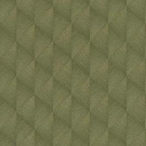 Green Gold Geometric Textured Wallpaper Rasch 687941 10m Roll Luxury Style - Picture 1 of 1