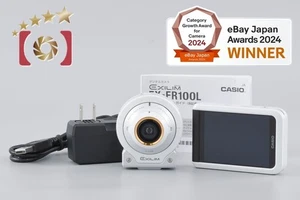 CASIO EXILIM EX-FR100L White 10.2 MP Digital Camera - Picture 1 of 16