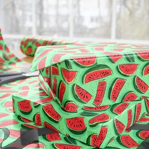 Carta da imballaggio anguria, divertente confezione regalo frutta estiva - Foto 1 di 6