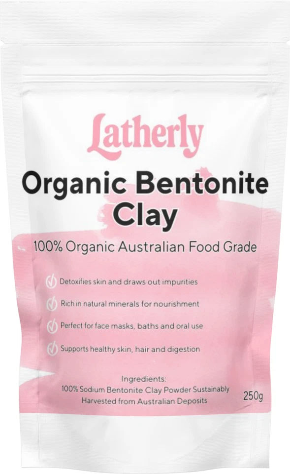 Bentonite Clay 250g Organic Australian Food Grade Natural Detox Face Mask - Image 1 of 1