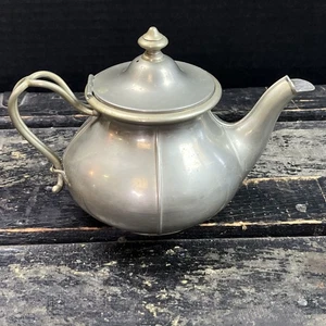 Antique Berndorf Alpacca Silver Alloy Small Teapot 1880-1891 Beautiful Design - Picture 1 of 9