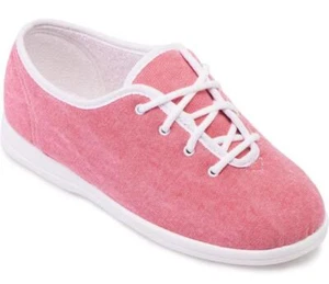 Cosyfeet Womens Shoe Sammi Wide Fit 6E Width Crushed Strawberry UK 4 Extra Roomy - Picture 1 of 8