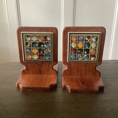 Lot of 2 Vintage Solid Wood Wall Shelf Signed Handcrafted by Bob Jankowsky - Image 1 of 4