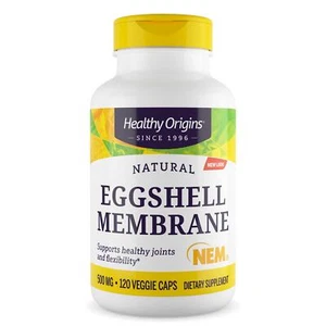 Healthy Origins Eggshell Membrane 500mg 120 Veggie Capsules, Joint Support - Picture 1 of 6