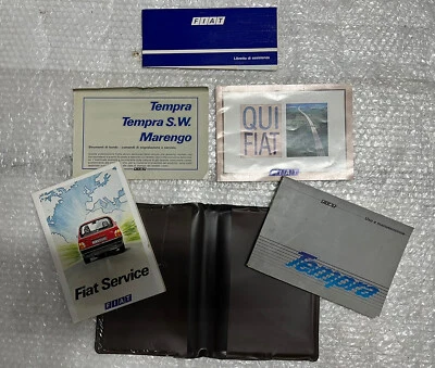Kit Libretti Manutenzione E Service FIAT TEMPRA VII/90 3 Edizione - Immagine 1 di 4