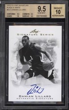 2012-13 Damian Lillard Leaf Signature Series Autograph Rookie BGS Gem Blazers Au