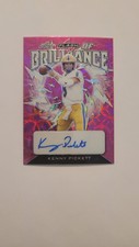 2022 Leaf Flash Kenny Pickett Auto Serial 4/10 Pink Flash of Brilliance