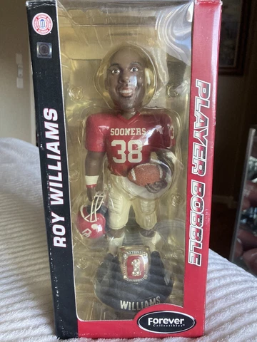 Roy Williams OU Oklahoma Sooners Bobble Head National Champion Ring Collectible! Cover