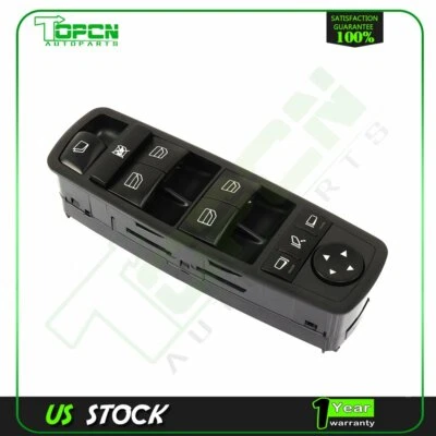 Interruptor de ventana eléctrico delantero izquierdo para Mercedes-Benz GL550 R350 2008-2012 Foto 1 de 4