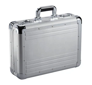 AKTENKOFFER KOFFER ALUMINIUM ALU ZAHLENSCHLOSS SILBER 7208 XXXL - Bild 1 von 2