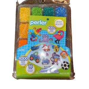 Perler Fused Bead Tray 4,000/Pkg-Fun Color Multi Color New In Package - Picture 1 of 2