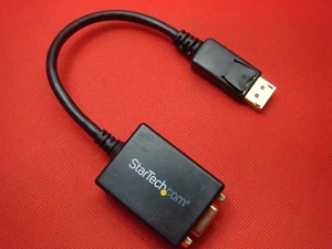 StarTech.Com Startech Displayport DP To VGA Video AV Adapter Converter DP2VGA2 - Picture 1 of 3