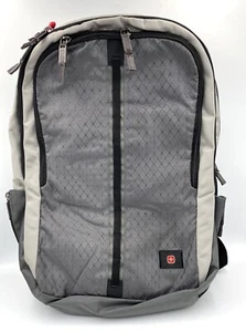 Swiss Gear Business Bag The Edge Zaino Scuola Porta Laptop Grigio Argento - Foto 1 di 9