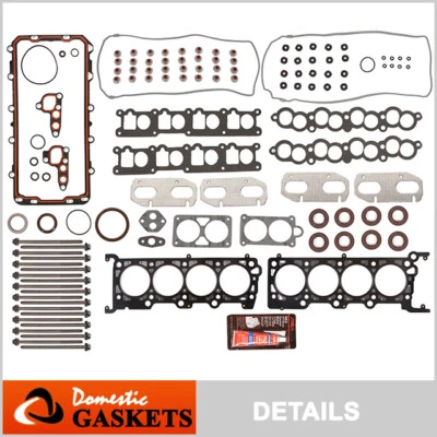 Juego completo de pernos de juntas VIN V para Lincoln Mark VIII 93-94 4,6 L Intech DOHC MLS Foto 1 de 4