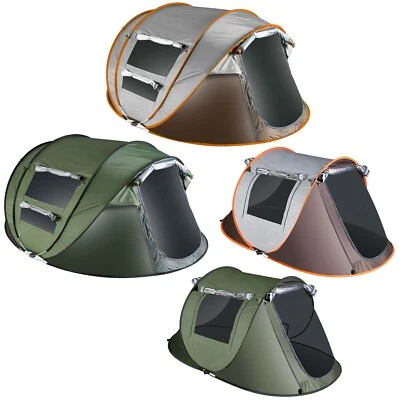 iMountek 5-8 Person Pop Up Tent Automatic Camping Tent Waterproof Anti-Mosquito - Image 1 of 4