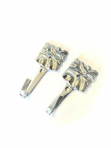 Chrom Gardinen Quaste Haken Silber Sandune Designer Raffhalter Haken Großhandel Posten - Bild 1 von 10