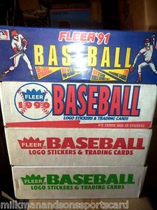 FLEER SET LOT 1988 1989 1990 1991 2725 baseball cards (4 SETS) GRIFFEY@  $60 - Picture 1 of 1