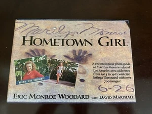 Hometown Girl A Chronological Photo Guide of Marilyn Monroe HARD COVER - Picture 1 of 3
