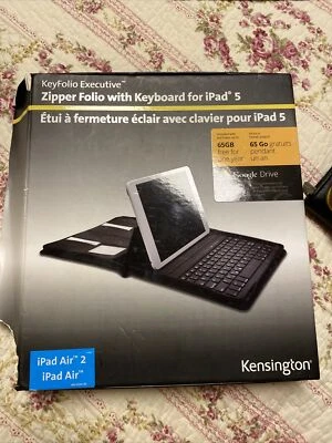Kensington KeyFolio молнии портфолио с клавиатурой для iPad воздуха черный Apple - Изображение 1 из 4