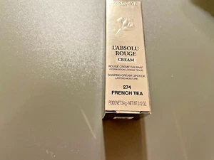 LANCOME L'ABSOLU ROUGE SHAPING CREAM LIPSTICK FRENCH TEA   NEW IN BOX - Picture 1 of 1