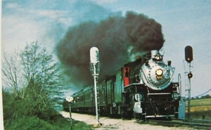 Vintage RPPC Postcard Southern Railway's Locomotive #722 Train Atlanta Georgia - Picture 1 of 2