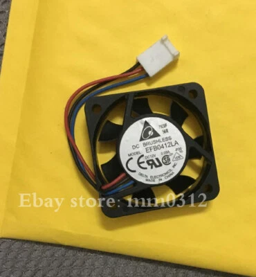 1pcs  Delta EFB0412LA 4cm 4010 12V 0.08A 40mm Silent Cooling Fan 3pin - Image 1 of 2