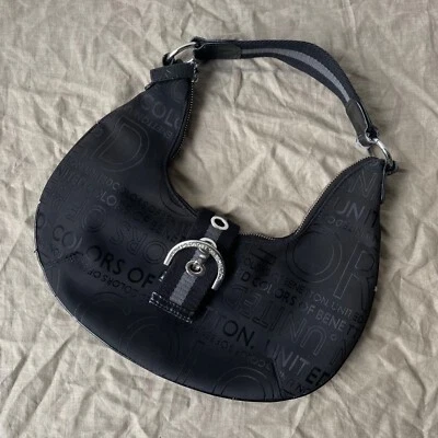 United Colors of Benetton Linea OY9 Vintage Y2K Women's Monogram Baguette Bag - Image 1 of 4