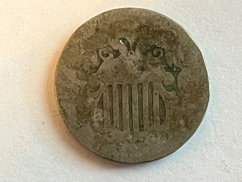 1882 Shield Nickel Cover
