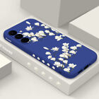For Samsung S24 Ultra S23 FE S22 A55 A54 Shockproof Flower Slim Phone Case Cover