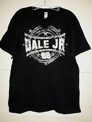 Camiseta negra para hombre Dale Earnhardt Jr # 88 Nascar XL Foto 1 de 4