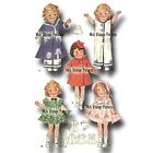 Vtg Pattern for Shirley Temple Doll Clothes Dress ~ 24