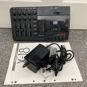 Fostex X-18 Multitrack 4 track Cassette Tape Recorder (half speed modded) - Picture 1 of 5
