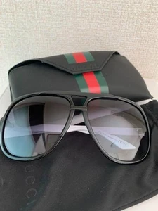 Gucci GG1622/S Black/White Gradient Web Men Aviator Sunglasses from japan - Picture 1 of 2
