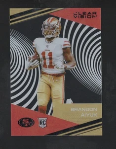 Panini Chronicles 2020 - Clear Vision Rookies RC #CV-16 - Brandon Aiyuk 49ers - Imagen 1 de 3
