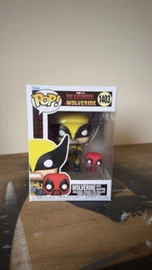 Funko POP Wolverine With Babypool Deadpool Wolverine #1403 Vinyl Figure - Picture 1 of 4