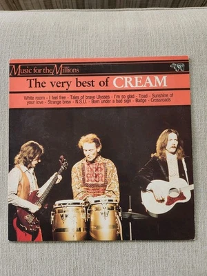 Cream  The Very Best Of Cream 1977 RSO 817 172 1 MINT Stereo Holland Press Vinyl - Image 1 of 4