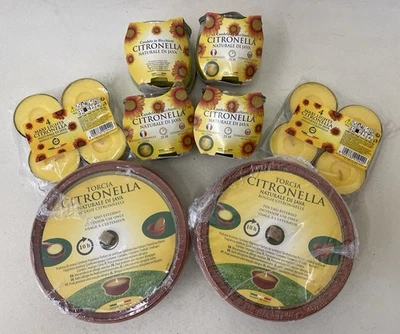 Lot of 14 Various Price's Outdoor Citronella Candle Insect Repellent Candles - Image 1 of 4