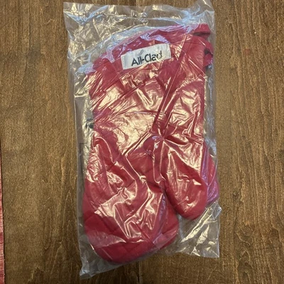 Полностью одетая духовка перчатка духовка 100% хлопок красный набор из 2 - Изображение 1 из 4