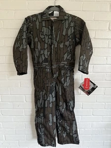 Cabela's Youth Coveralls Trebark Size 8 Vintage New with Tags Made In USA - Picture 1 of 7