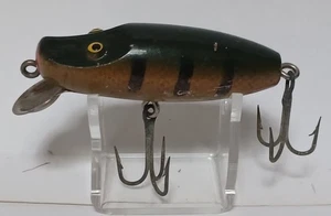 Vintage JC Higgins Wooden River Runt Type Lure - Bild 1 von 4