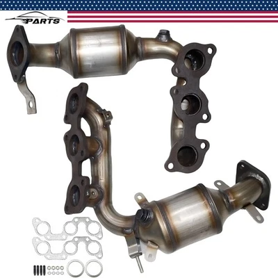 Catalytic Converters for 04-08 Toyota Highlander Sienna Lexus RX400H RX330 3.3L Foto 1 de 4